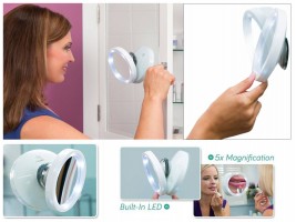 Въртящо се LED огледало-foto4