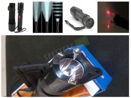 Електрошок фенер лазер FT1288-foto4