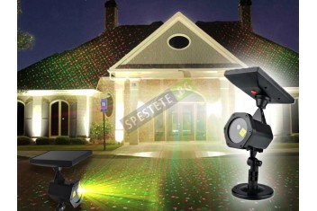 Коледен соларен прожектор Коледен соларен прожектор