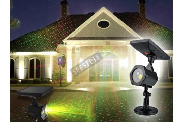 Коледен соларен прожектор Коледен соларен прожектор