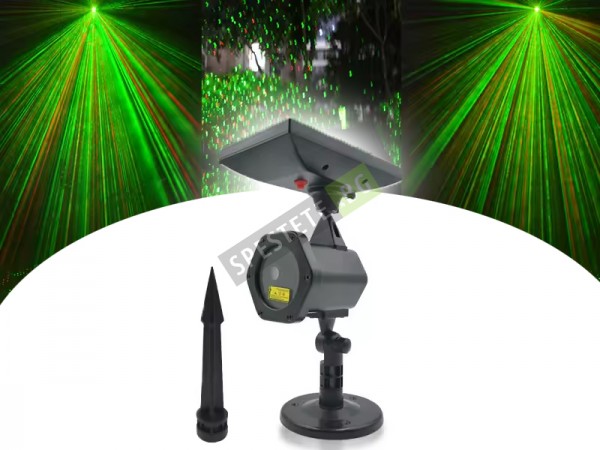 Коледен соларен прожектор Коледен соларен прожектор