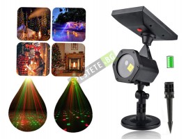 Коледен соларен прожектор-foto3