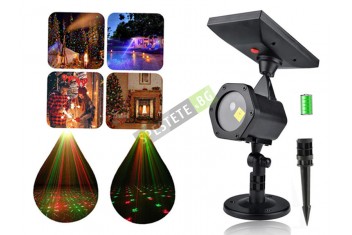 Коледен соларен прожектор-foto3