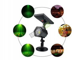 Коледен соларен прожектор-foto4