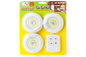 Комплект 3бр. лампи на батерии с дистанционно-foto3