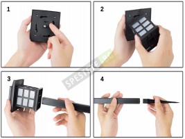 Комплект 6бр. соларни фенери-foto6