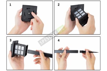 Комплект 6бр. соларни фенери-foto6