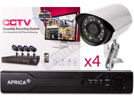 Комплект за видеонаблюдение с 4 камери CCTV-foto3