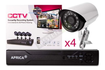 Комплект за видеонаблюдение с 4 камери CCTV-foto3