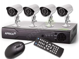 Комплект за видеонаблюдение с 4 камери CCTV-foto2