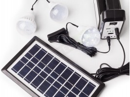 Многофункционален прожектор със соларен панел-foto2