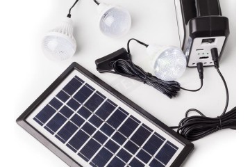 Многофункционален прожектор със соларен панел-foto2