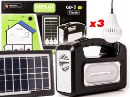 Многофункционален прожектор със соларен панел-foto3