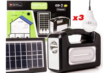 Многофункционален прожектор със соларен панел-foto3