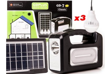 Многофункционален прожектор със соларен панел-foto3