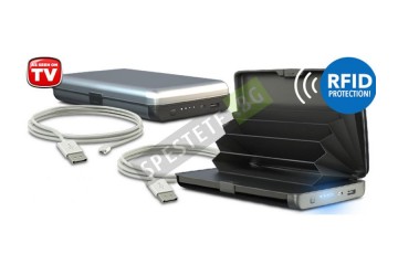 Портфейл за документи и преносима батерия 2в1-foto3