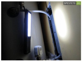 Преносима светодиодна работна лампа + прожектор - 53 LED-foto2