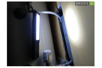 Преносима светодиодна работна лампа + прожектор - 53 LED-foto2