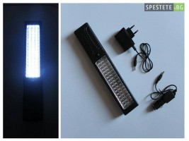 Преносима светодиодна работна лампа + прожектор - 53 LED-foto4
