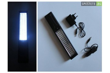 Преносима светодиодна работна лампа + прожектор - 53 LED-foto4