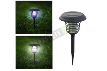 Соларна градинска лампа и капан за насекоми 2в1-foto2