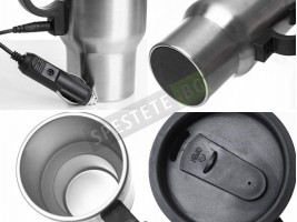 Термо чаша за кола на 12V-foto3