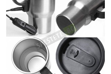 Термо чаша за кола на 12V-foto3