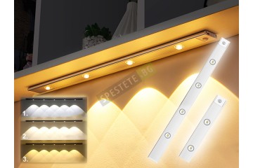 Безжична акумулаторна лампа със сензор за движение-foto2