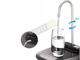 Диспенсър помпа за вода с поставка за чаша-foto3