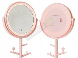 Козметично огледало с LED светлина и вентилатор-foto4