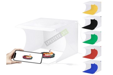 Мини фото студио с LED осветление-foto5