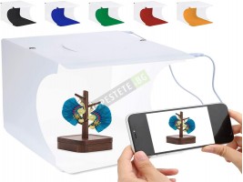 Мини фото студио с LED осветление-foto4