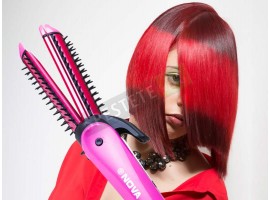 Преса и маша за коса 3в1