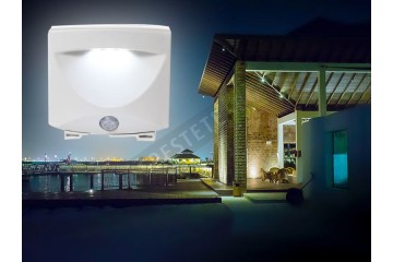 Силна лед лампа със сензор за движение