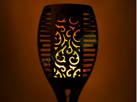 Соларна градинска факла-foto2