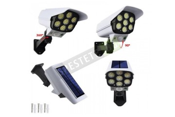 Соларна лампа имитираща камера за видеонаблюдение-foto3