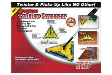 Триъгълна електрическа метла-foto3