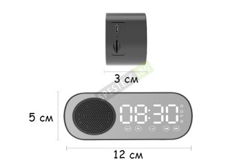 Часовник с безжична колонка-foto5