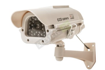 Фалшива камера за видеонаблюдение със соларен панел-foto4