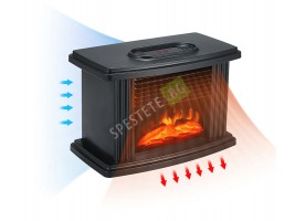 Мини електрическа камина с естествен пламък-foto4