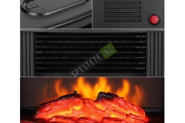 Мини електрическа камина с естествен пламък-foto3