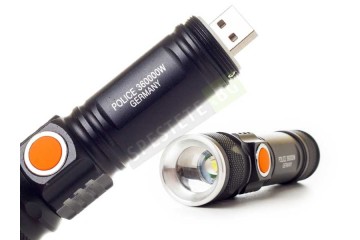 Мощен акумулаторен USB фенер-foto3