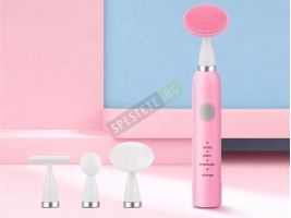 Почистваща четка и масажор за лице 4в1-foto3