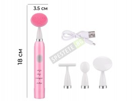 Почистваща четка и масажор за лице 4в1-foto4