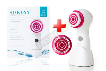 Почистваща и масажираща четка за мокро и сухо ползване-foto3