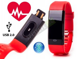 Смарт фитнес гривна и часовник-foto2