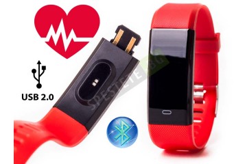 Смарт фитнес гривна и часовник-foto2