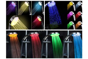 Светеща душ слушалка-foto2