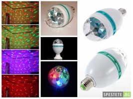 Въртяща се диско лампа-foto3