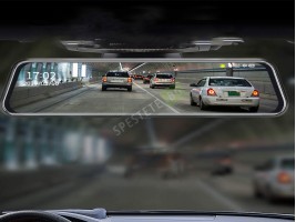 Видеорегистратор огледало с камера за задно виждане-foto2